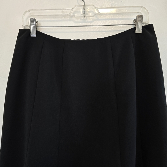 Calvin Klein - Black A-Line Suit Skirt - Picture 2 of 11